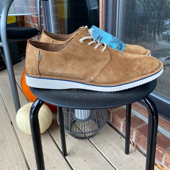 Toms Brown Suede Shoes Mens Size 10 - Picture 7 of 10